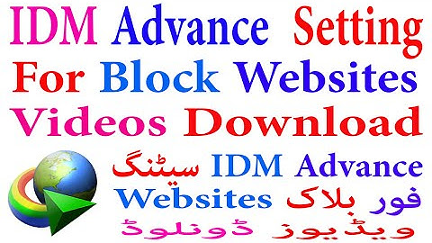 How To IDM Advance Setting For Proxy IDM Show Video Download Option Free In Urdu/Hindi