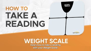How To Take a Reading - Weight Scale