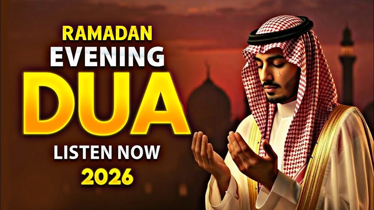 Ramadan Evening Dua 2026 | Powerful Evening Supplication | Listen Now | by A'ala Aqel 