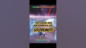 Solo Leveling: Arise New Redemption Code #sololeveling #anime #shorts
