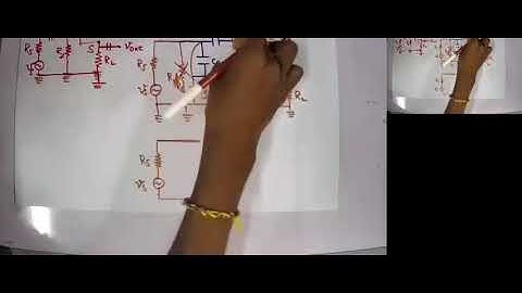 Hybrid PI model Frequency response of a Source follower amplifier