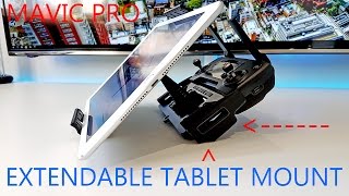 DJI MAVIC PRO DRONE TABLET MOUNT UNBOXING FROM AMAZON