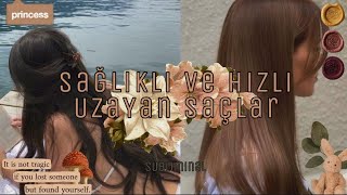 Sağlıklı ve hızlı uzayan saçlar Subliminal🍄🍂 (mini booster) Çok güçlü - aura subs