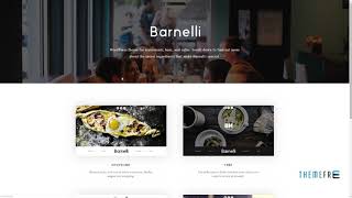 Barnelli - Restaurant Responsive WordPress Theme      Raynard Garfiel screenshot 5