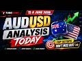 AUDUSD ANALYSIS TODAY| Live Forex Trading| 8 June 2026