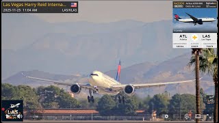LAS Vegas Airport 24/7 with views of 26R & 26L, 11/25 PM Details