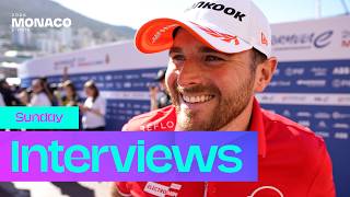Post-race Sunday interviews | Monaco E-Prix 2026