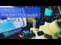 SZMCTV 1/3 Stereo Microscope C mount Lens Adapter  Адаптер камеры