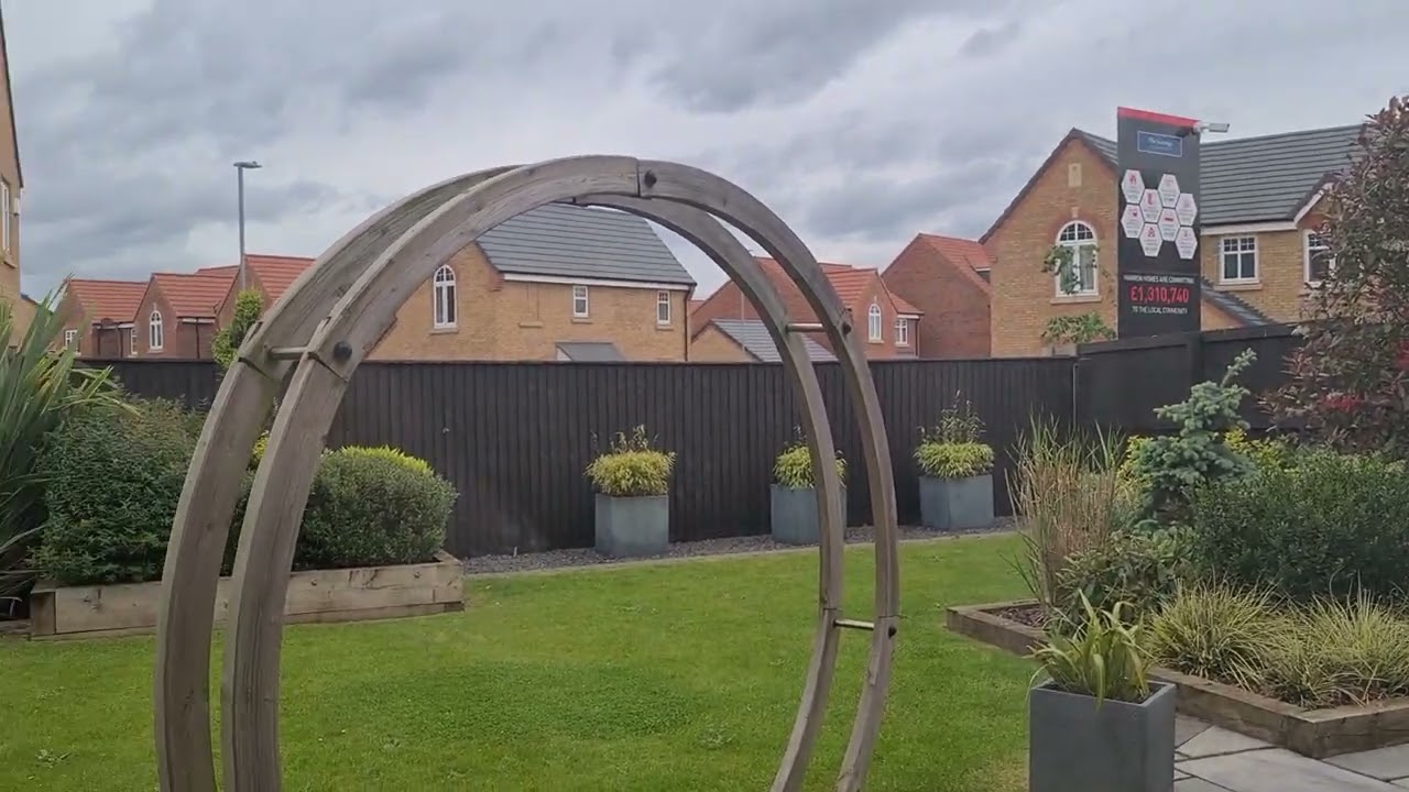 the nidderdale show home, harron homes.