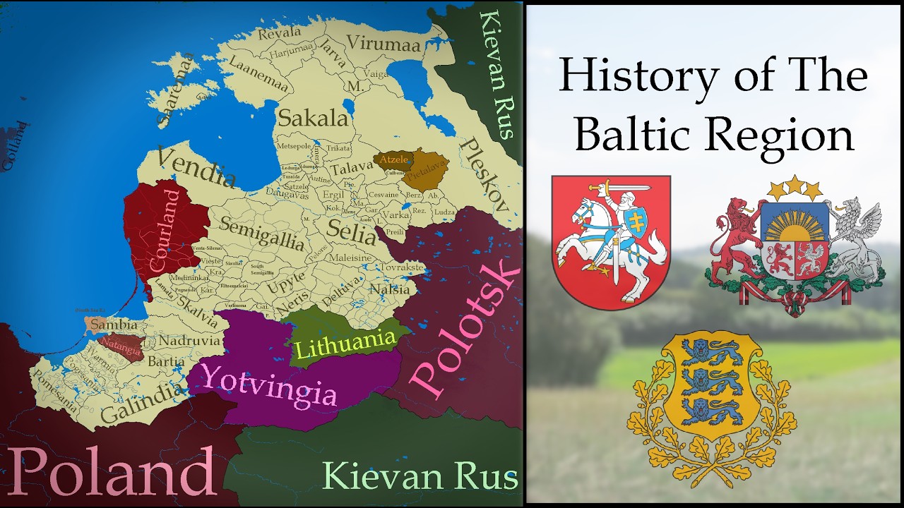 History of the Baltics: Every Year - YouTube