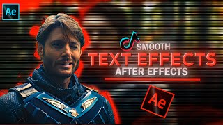 Smooth Text Tutorial for your Edits I After Effects | A Beginner