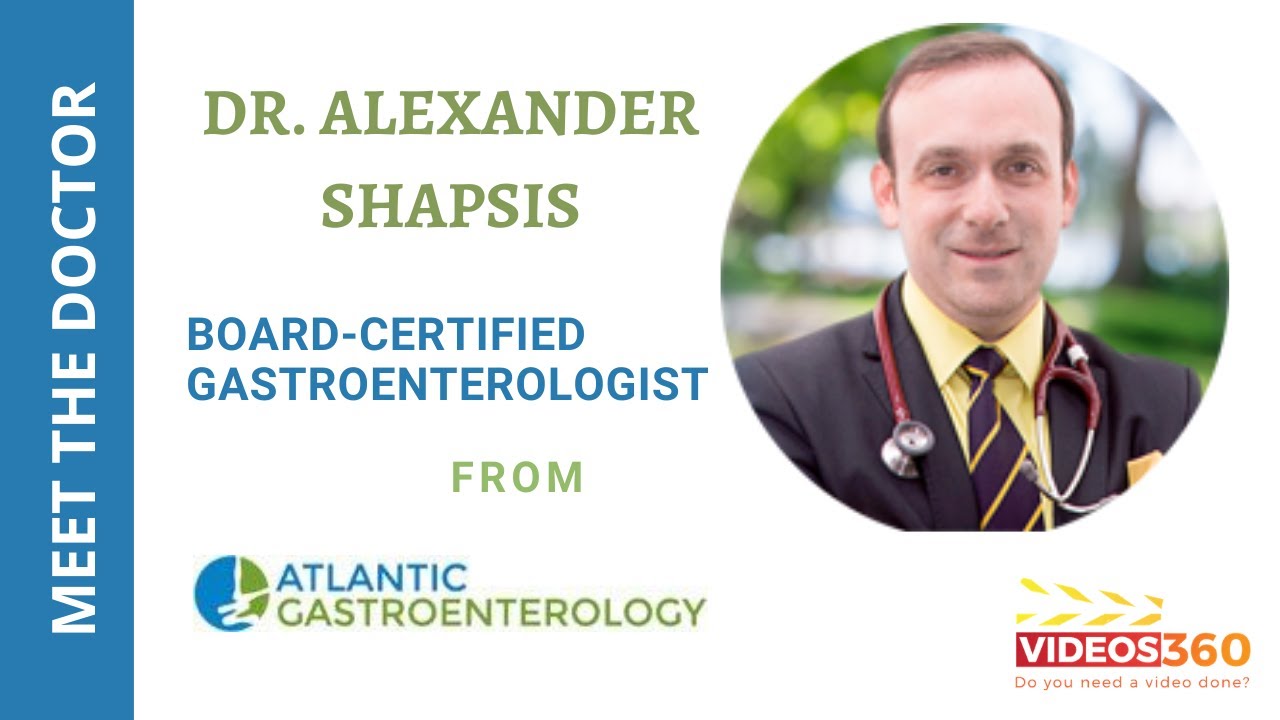 Dr. Alexander Shapsis BoardCertified gastroenterologist in Brooklyn