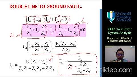 4 5 Unbalanced Fault   Double Line to Ground Fault
