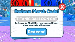 I Redeemed a Merch Code...