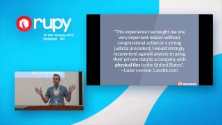 RuPy 13: Building a European Cloud / Julian Fischer