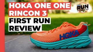 Hoka One One Rincon 3 First Run Review: a versatile shoe at a great price