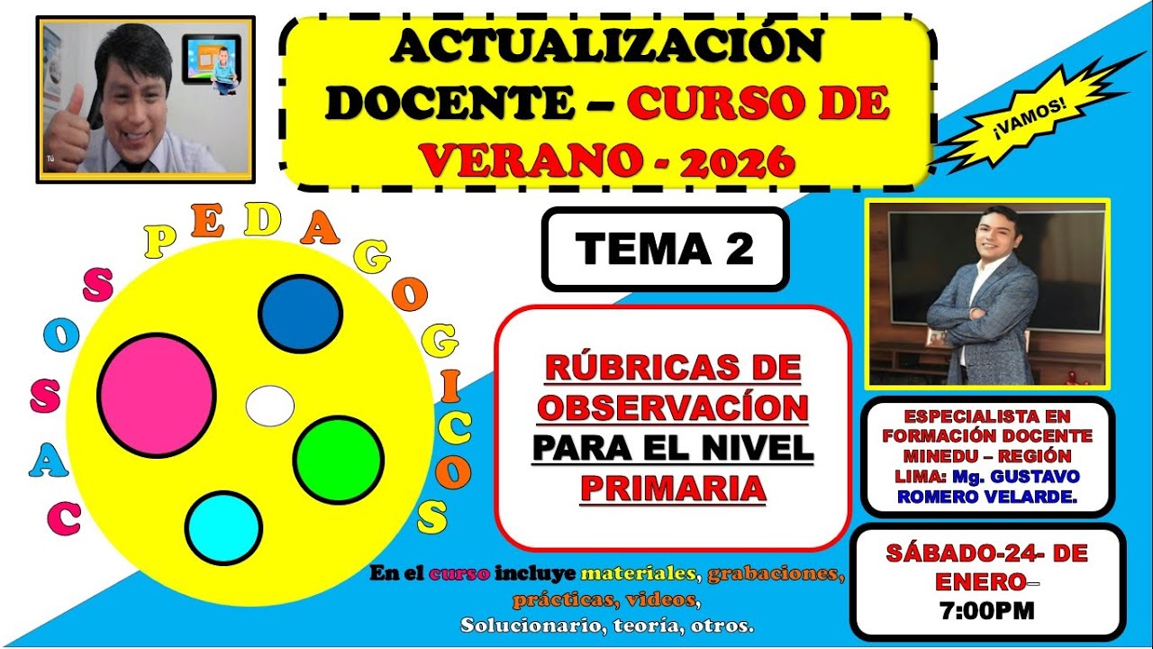 TEMA-2-RÚBRICAS 1 Y 2 DE OBSERVACIÓN PARA EL DESEMPEÑO DOCENTE -2026.