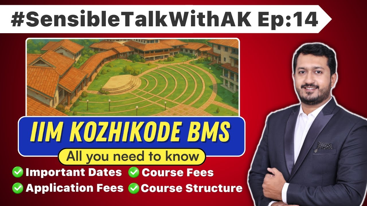 IIM Kozhikode BMS | All you need to know | Complete details in 1 Video ...