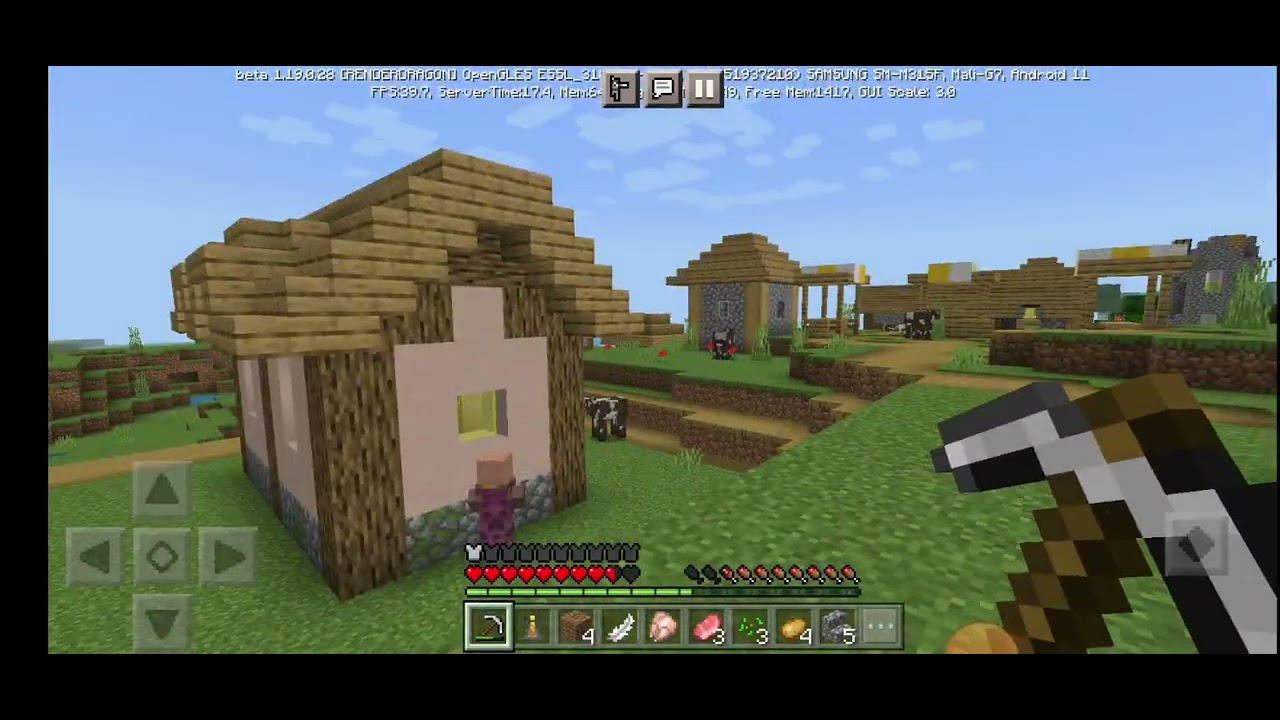 Survival in minecraft part-1 #first time minecraft - YouTube