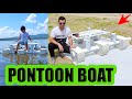Prefabricated Raft made of PVC Pipes and Styrofoam - HOMEMADE