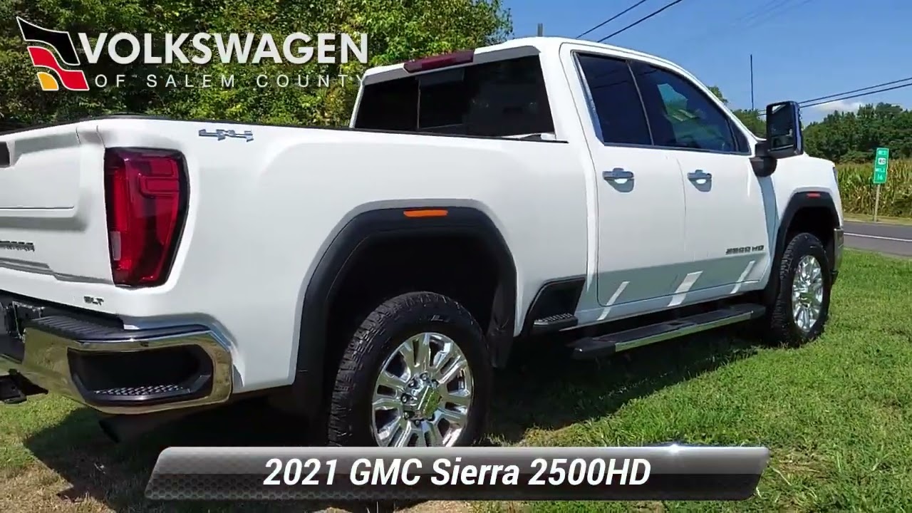 Used 2021 GMC Sierra 2500HD SLT, Monroeville, NJ P653300A YouTube