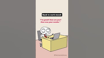 Back to Work Mood | Introverted Attorney Short | Corporate Humor Animation