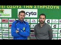 Δηλώσεις Thomas Christiansen-AEK