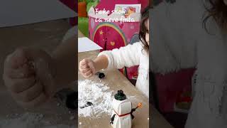 The Fake Snow La Neve Finta Video Completo Sul Canale Tutorial