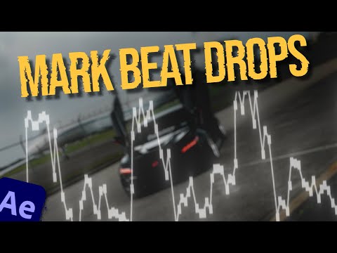 How To Mark Music Beat Drops in After Effects