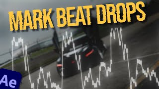 How To Mark Music Beat Drops in After Effects