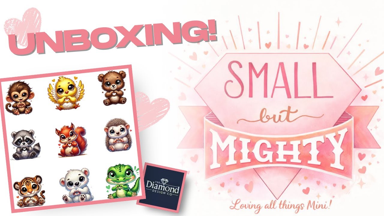 ✨ Miniature Diamond Painting Unboxing | Small but Mighty February