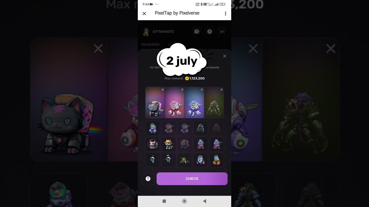 pixeltap combo cards 2 july | pixeltap combo cards unlock today 