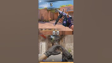 У кого круче анимация пушек?🧐🧐🧐 #стандофф2 против #cs2