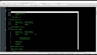 C project (dictionary)