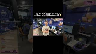 Clix tells Nikof it’ll cost $250,000 to get Curve out of XSET and onto M8 😳