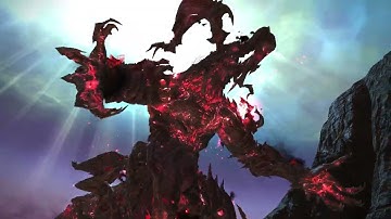 FINAL FANTASY XIV x FINAL FANTASY XVI Collaboration Ifrit Fight (4K Maximum Graphics)