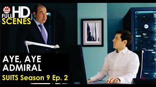 Suits Season 9 Ep.2: Aye, Aye Admiral Scene Full HD