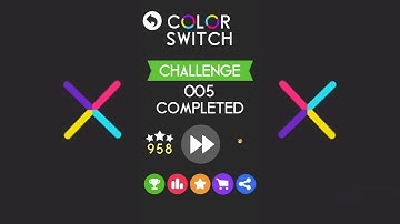 Color Switch - Challenge Mode - Level [1-5] - Gameplay