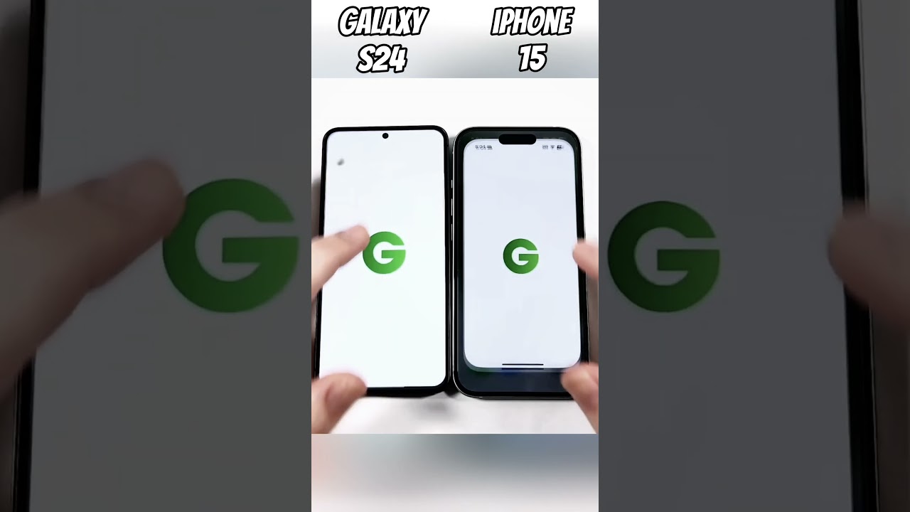 iPhone 15 vs Galaxy S24 Speed Test ⚡ Who’s the Real Flagship King in 2024?