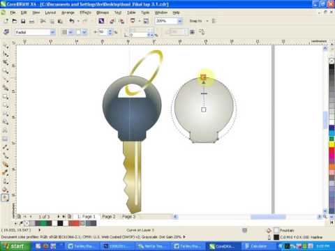 Video Học Corel Draw căn bản - bài 5 (Có kèm bài tập) - YouTube