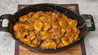 How to make Konkani prawn curry/Easy prawn recipe