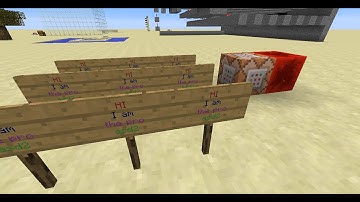 Minecraft Command Sign Generator