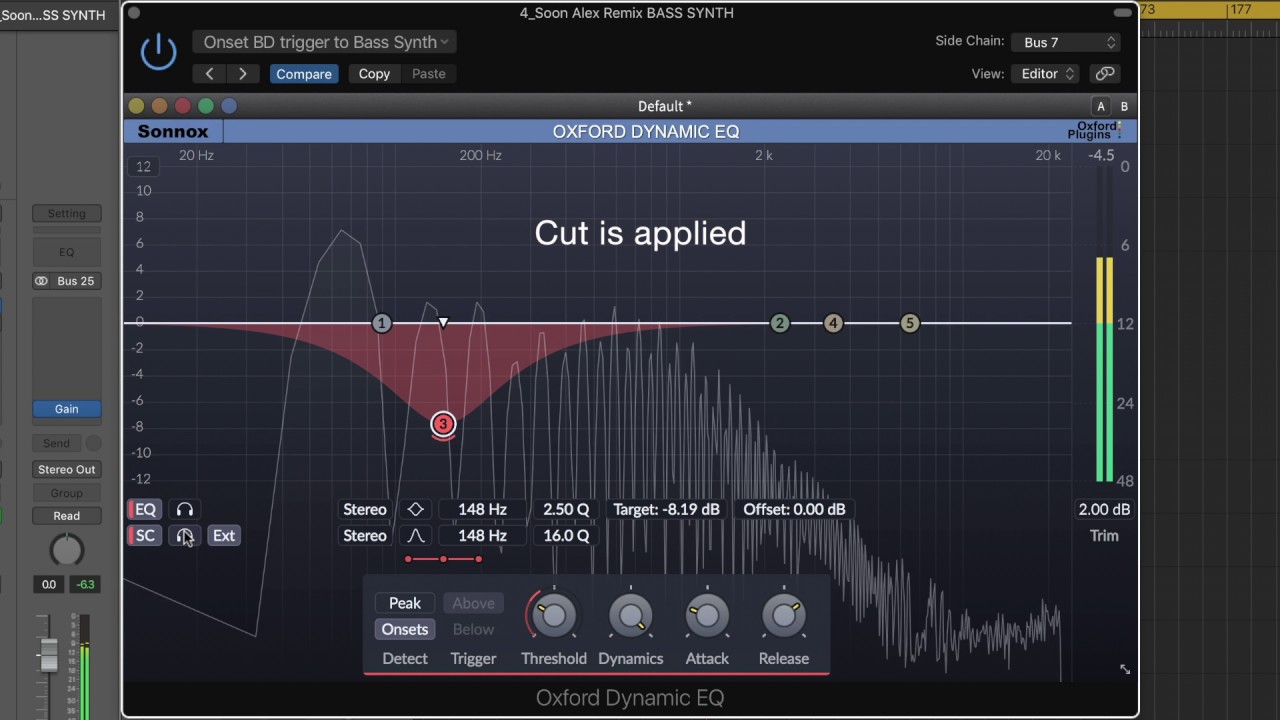 Oxford Dynamic EQ Overview 4/5 Transient Detection Drums and Bass YouTube