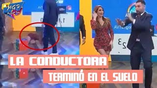 Así Azotó En El Suelo Cynthia Rodriguez En El Juego Sin Palabra