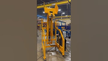 Perkins Model # D6500-80KIT for dumping Trash Bins up to 400 lbs into Roll-Off Container