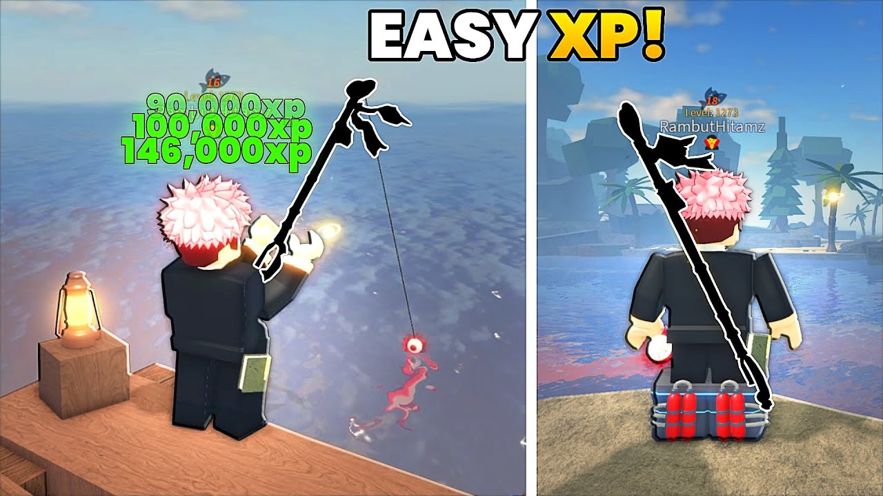 Use This ROD to LEVEL UP Fast in Fisch...