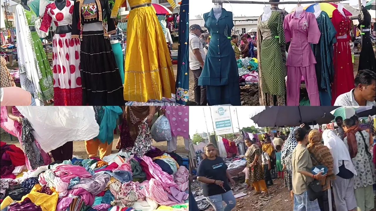 નવરાત્રી શોપિંગ 10વસ્તુ મળશે#स्थानीय बाजार वडोदरा#biggest market somwari market Vadodara Gujarat Ind