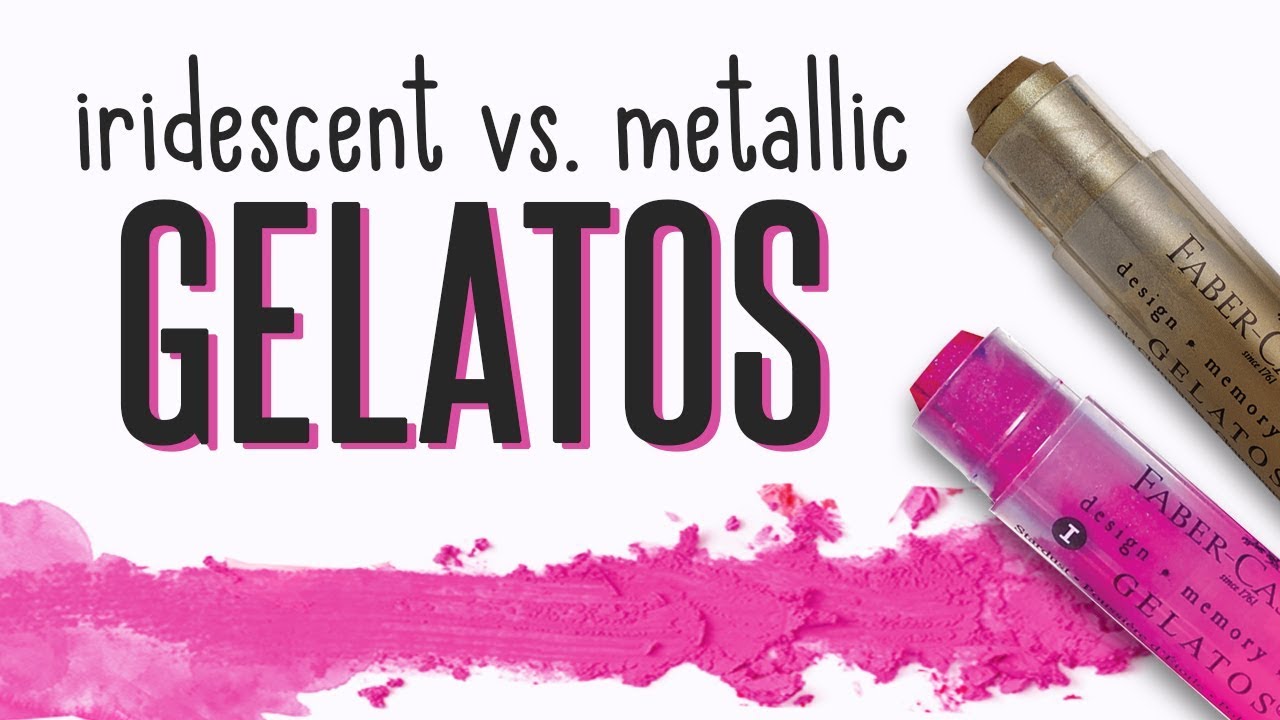 What Is The Difference Between Iridescent and Metallic Gelatos