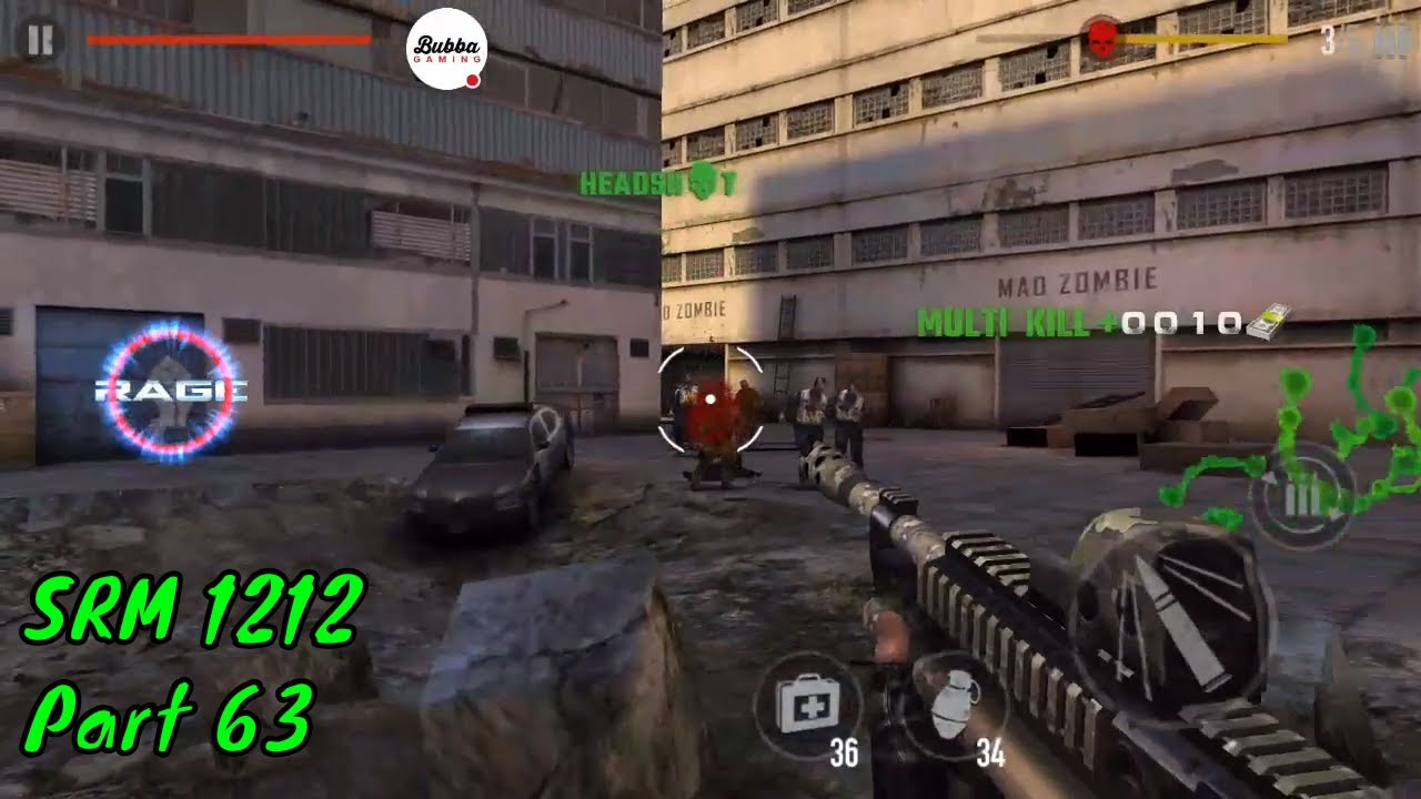 MAD ZOMBIES : Offline Zombie Games- Upgrading SRM 1212 -Part 62-Gameplay Walkthrough-(Android-iOS)