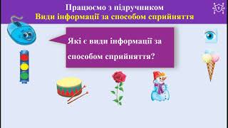 3 клас. Інформатика. Жаркова. 3 урок. "Перетворення одного виду інформації в інший"